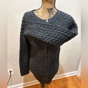 ▪️Dex Cable Knit Zippered Cardigan